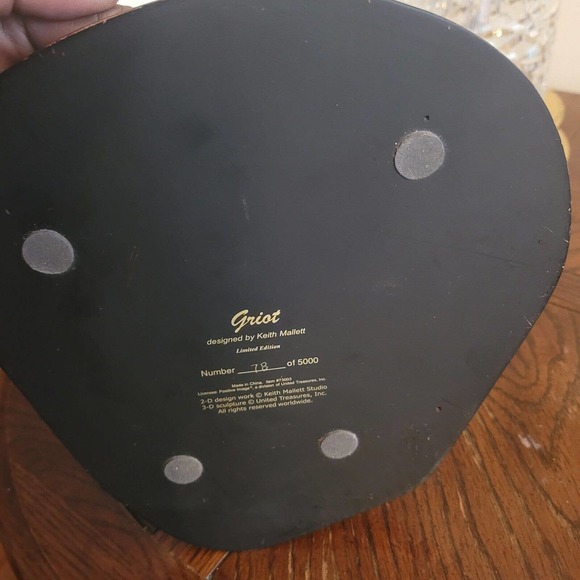 KEITH MALLETT Griot Large Figurine # 78/5000 - Picture 9 of 9